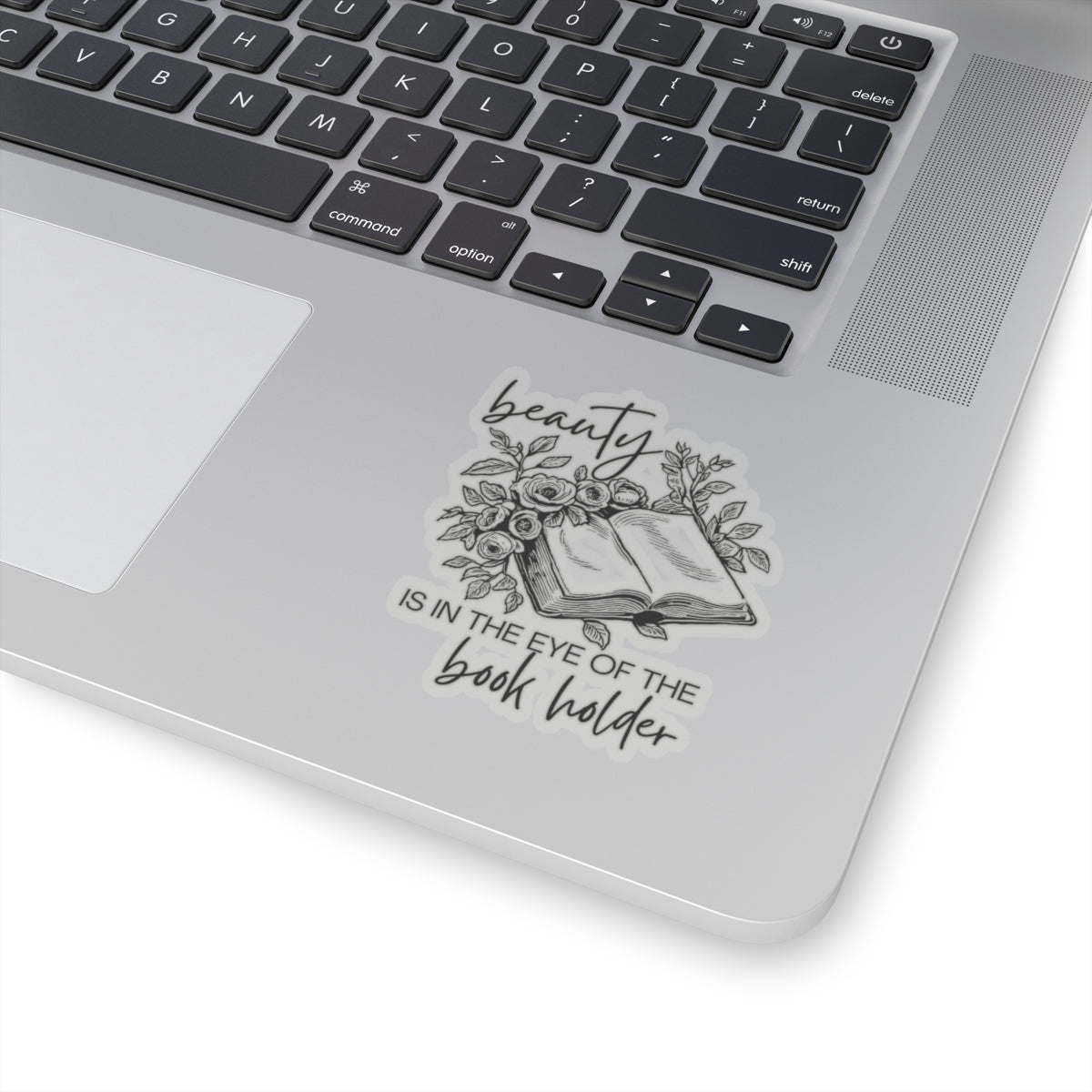 Book Lover Stickers - Beauty is in the Eye of the Book Holder