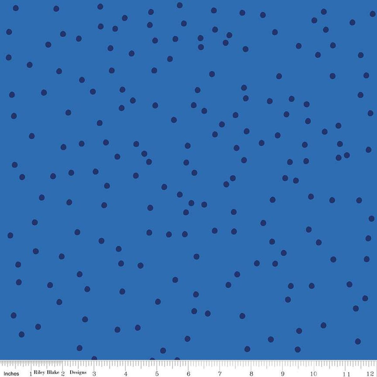 On the Dot Sapphire C17030-SAPPHIRE by Sew Yeah Quilting