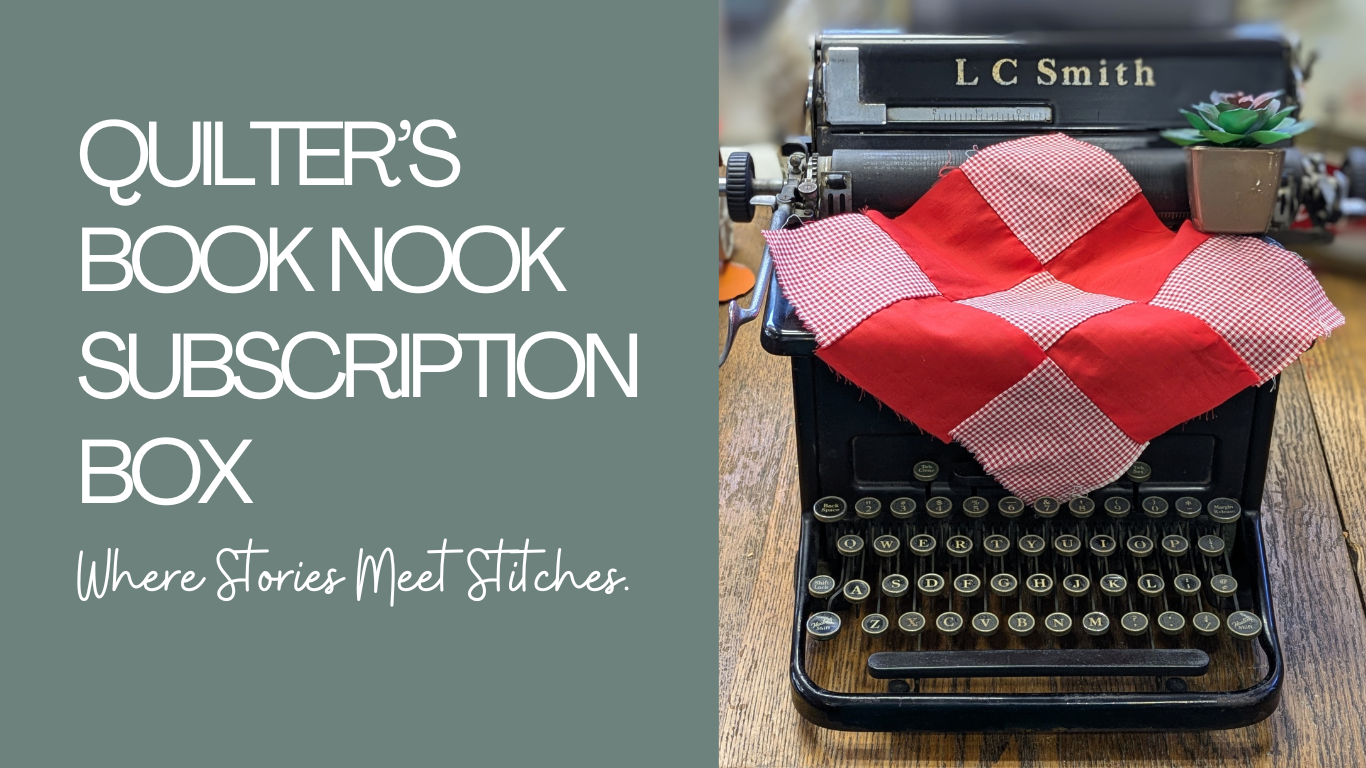 Paperback Quilter's Book Nook Subscription Box (Monthly)