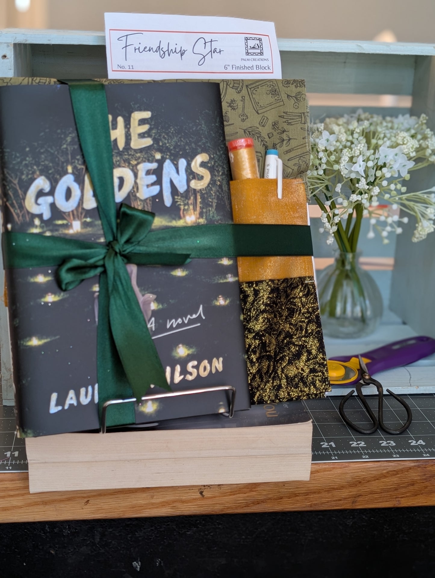 Book and Quilt Block Bundle- The Goldens by Lauren Wilson