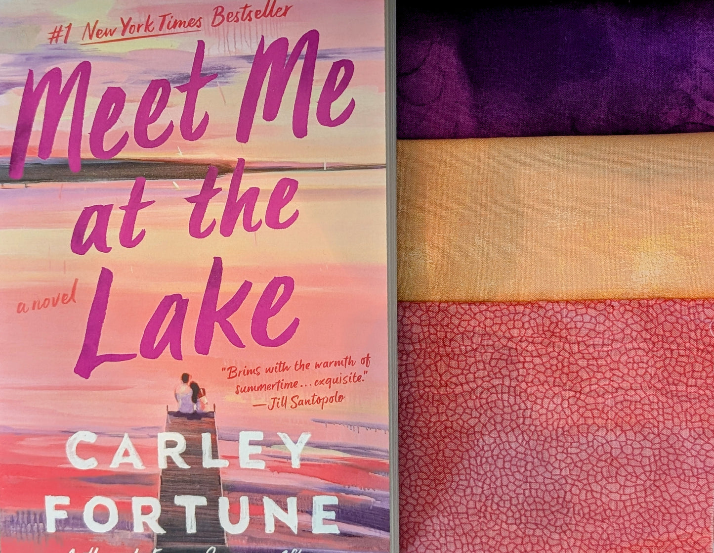 Quilter's Book Bundle- Meet Me at the Lake by Carly Fortune