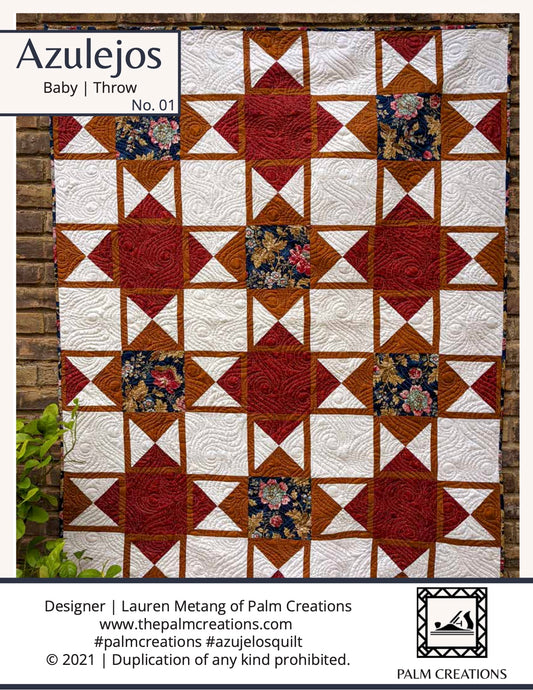 Azulejos PDF Quilt Pattern