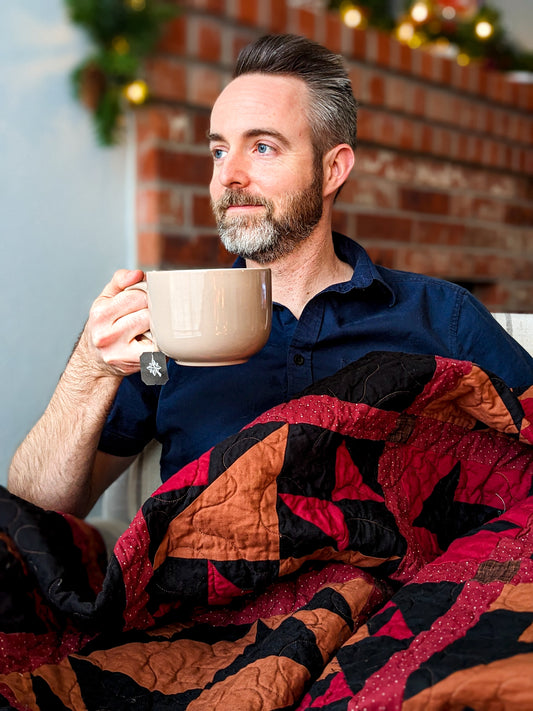 Heirloom Three Color Throw Quilt