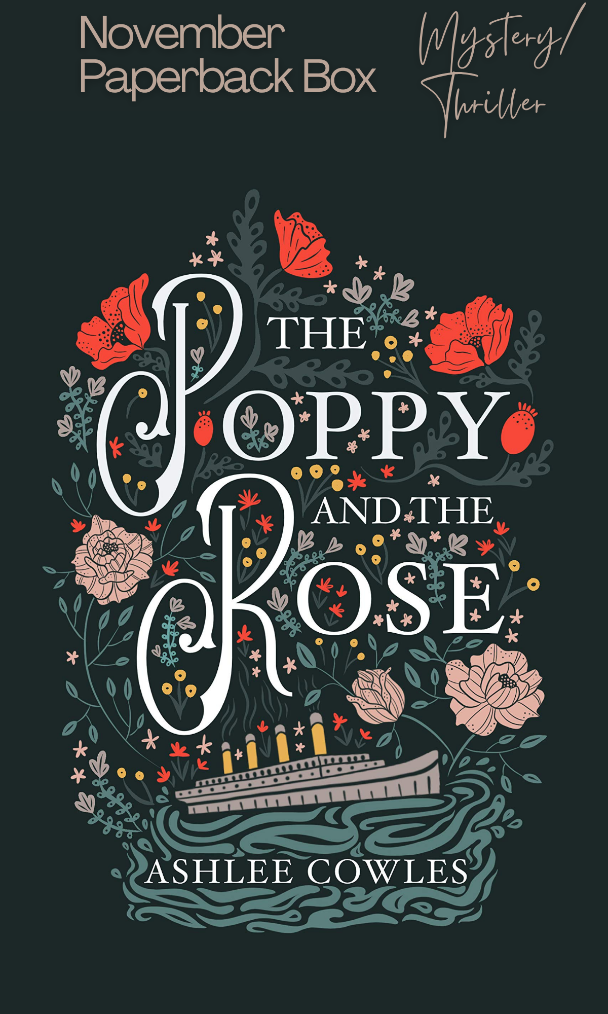 mystery book lover gift combining reading and quilting