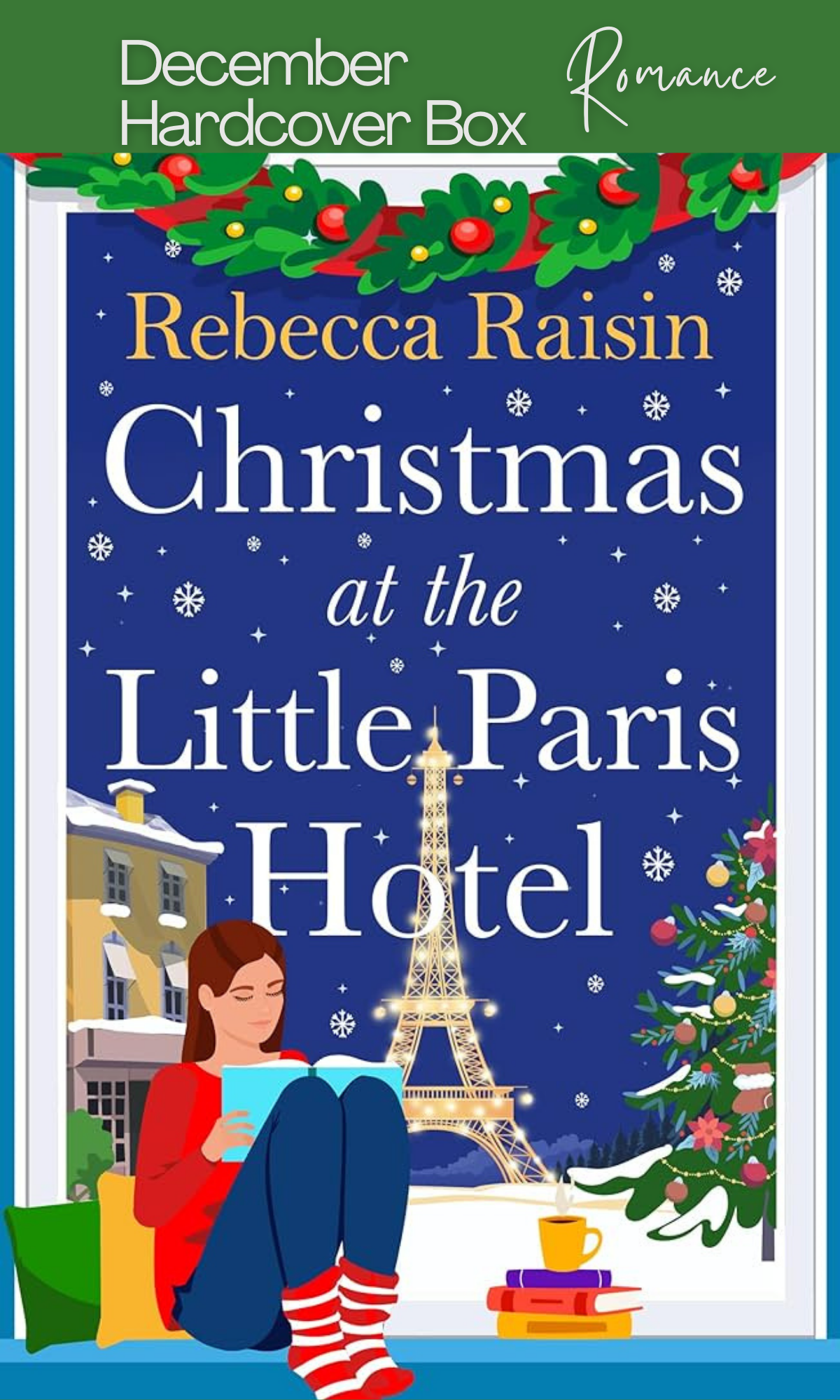 Hardcover Quilter's Book Nook- Monthly Book & Quilting Subscription Box for Creative Readers