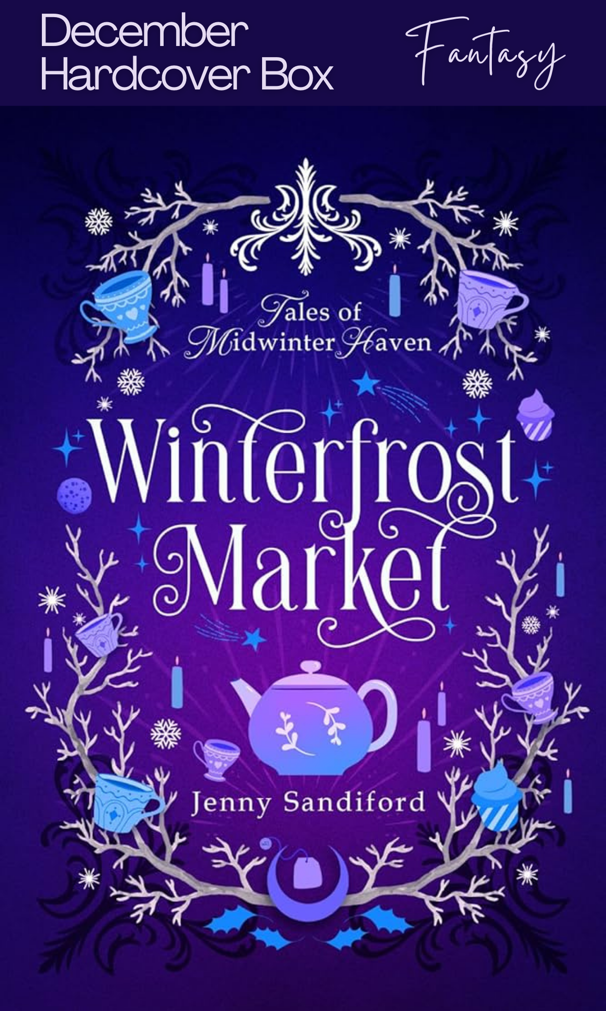 Hardcover Quilter's Book Nook- Monthly Book & Quilting Subscription Box for Creative Readers