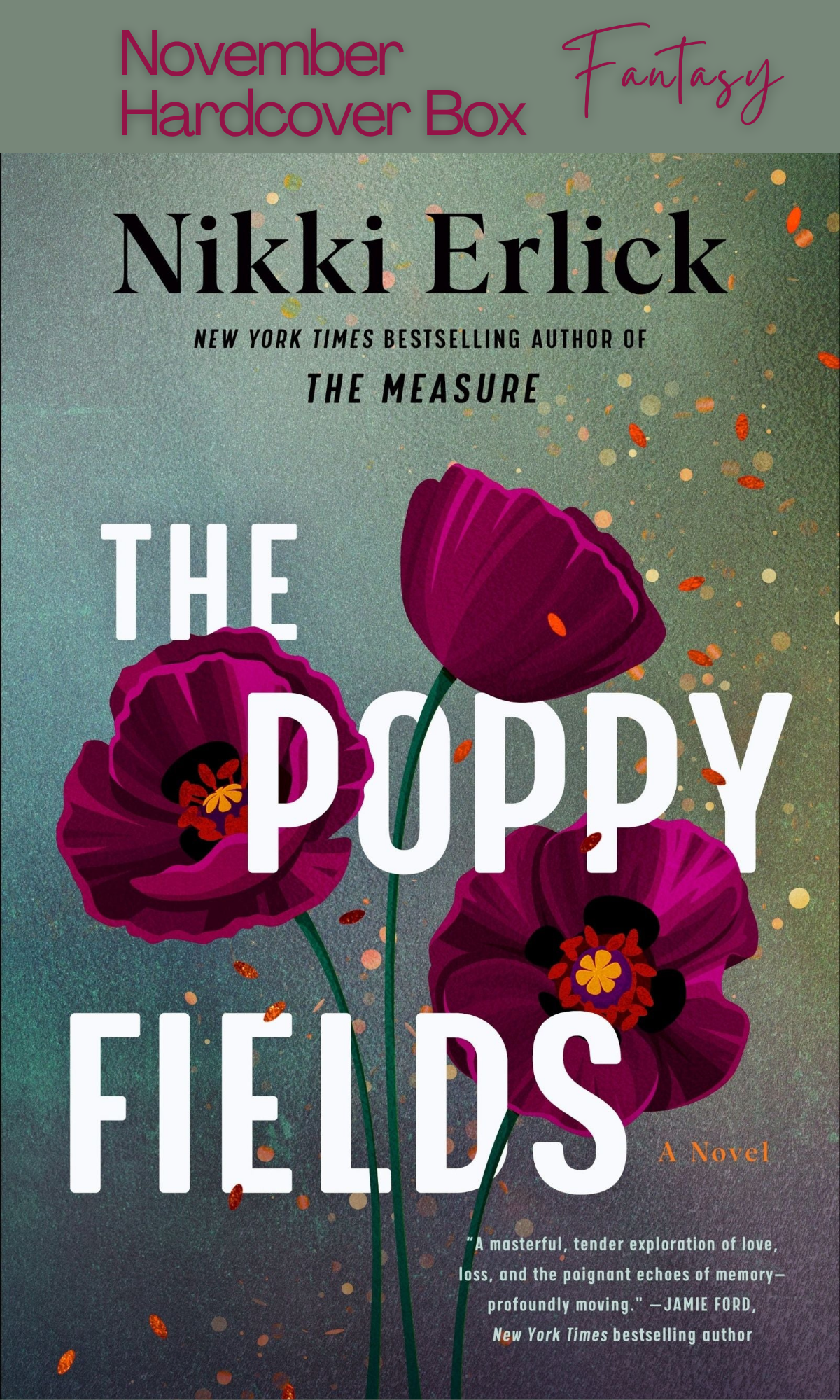 fantasy book lover gift combining reading and quilting