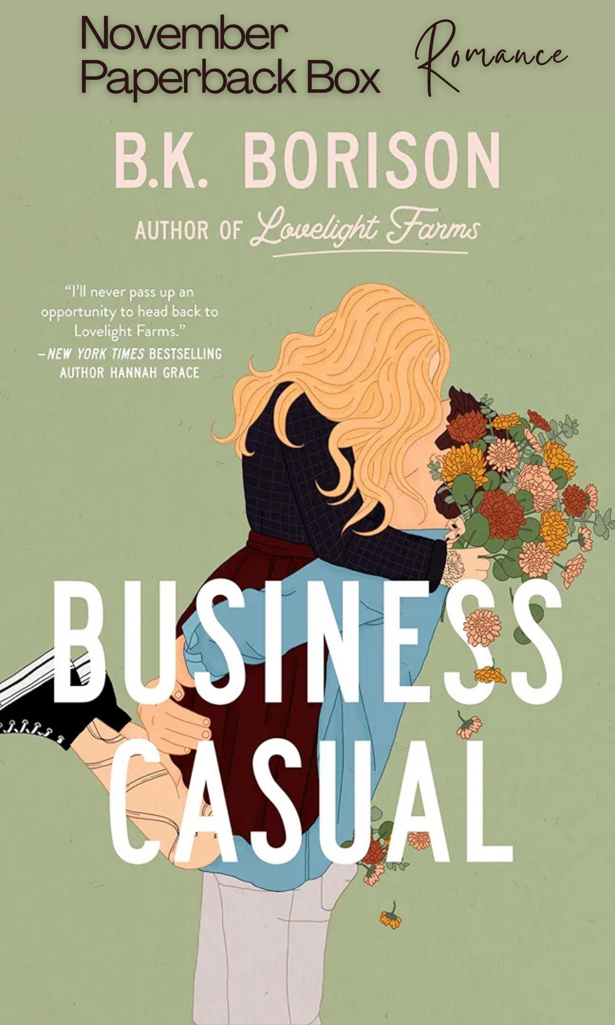 romance book lover gift combining reading and quilting