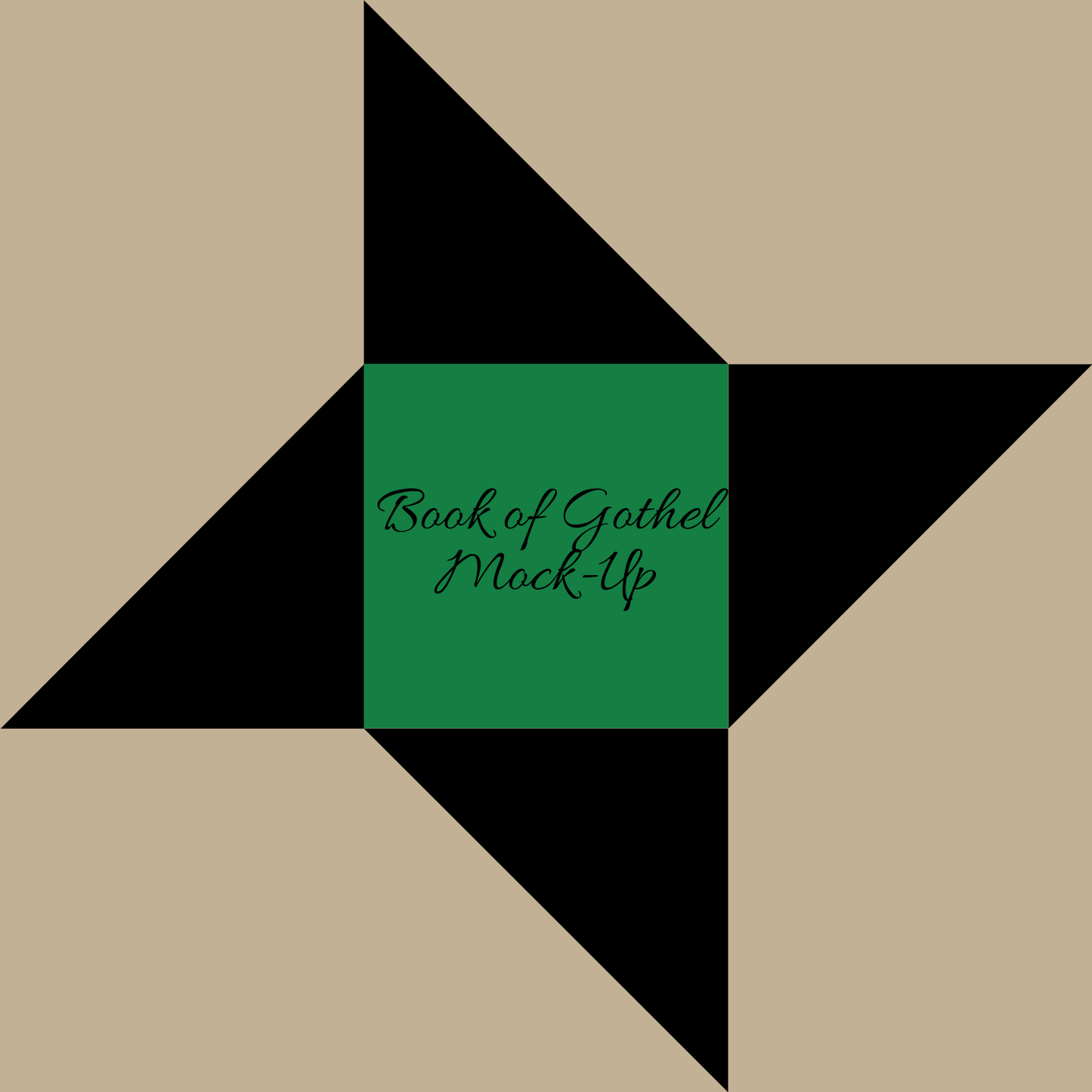 Book and Quilt Block Bundle- The Book of Gothel by Mary McMyne