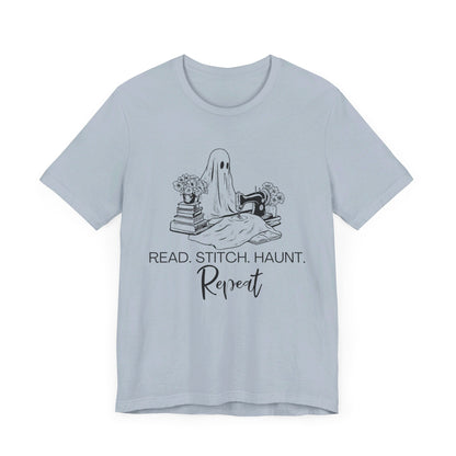 Read. Stitch. Haunt. Repeat Jersey T-Shirt