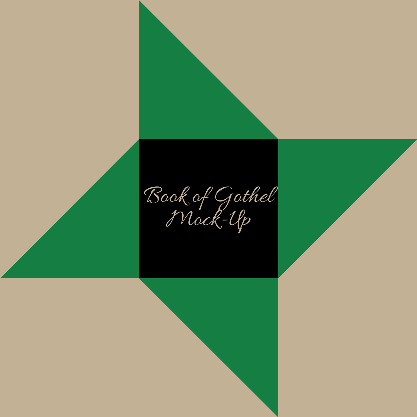 Book and Quilt Block Bundle- The Book of Gothel by Mary McMyne