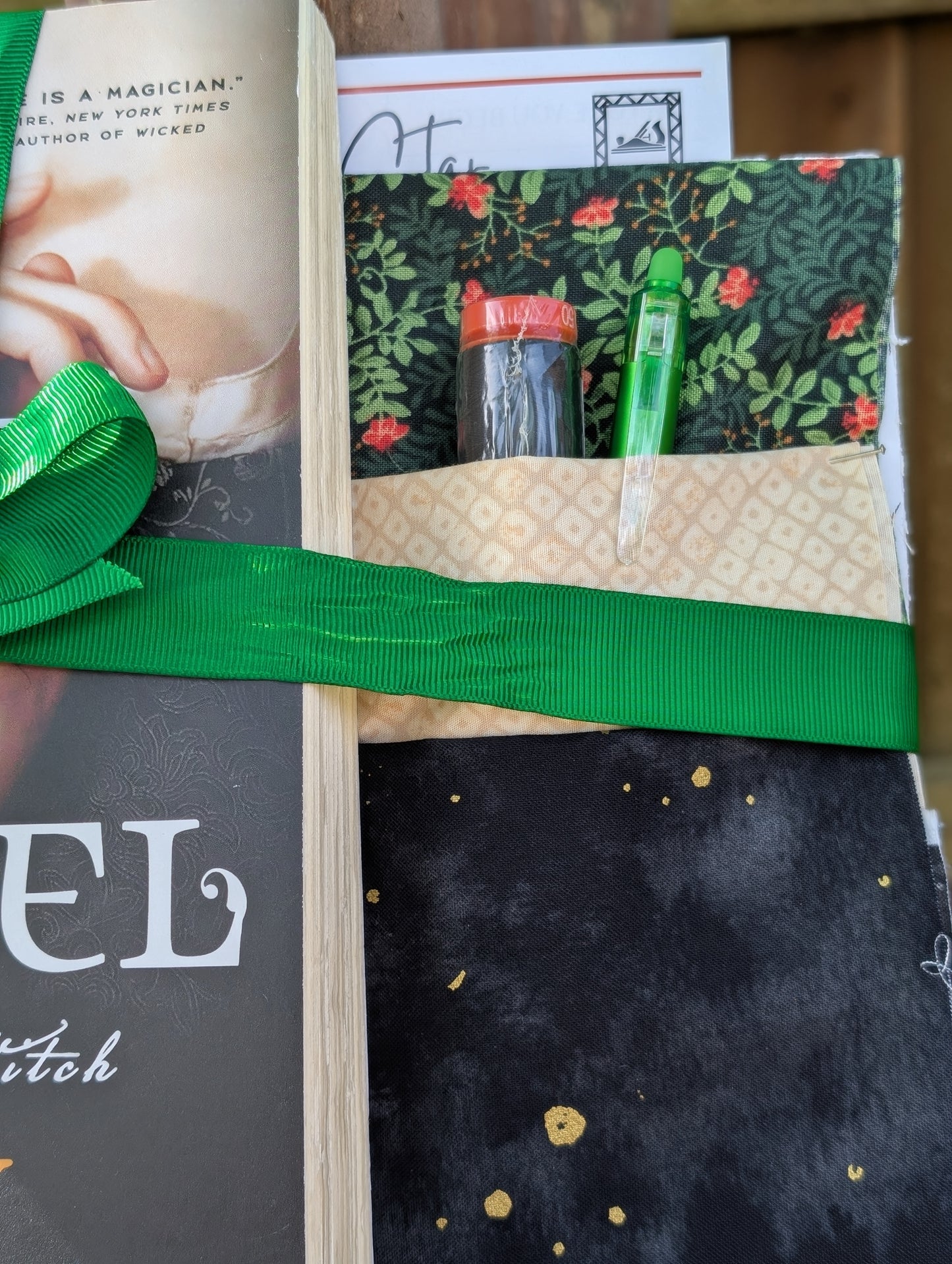 Book and Quilt Block Bundle- The Book of Gothel by Mary McMyne