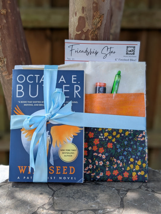 Book and Quilt Block Bundle- Wild Seed by Octavia Butler