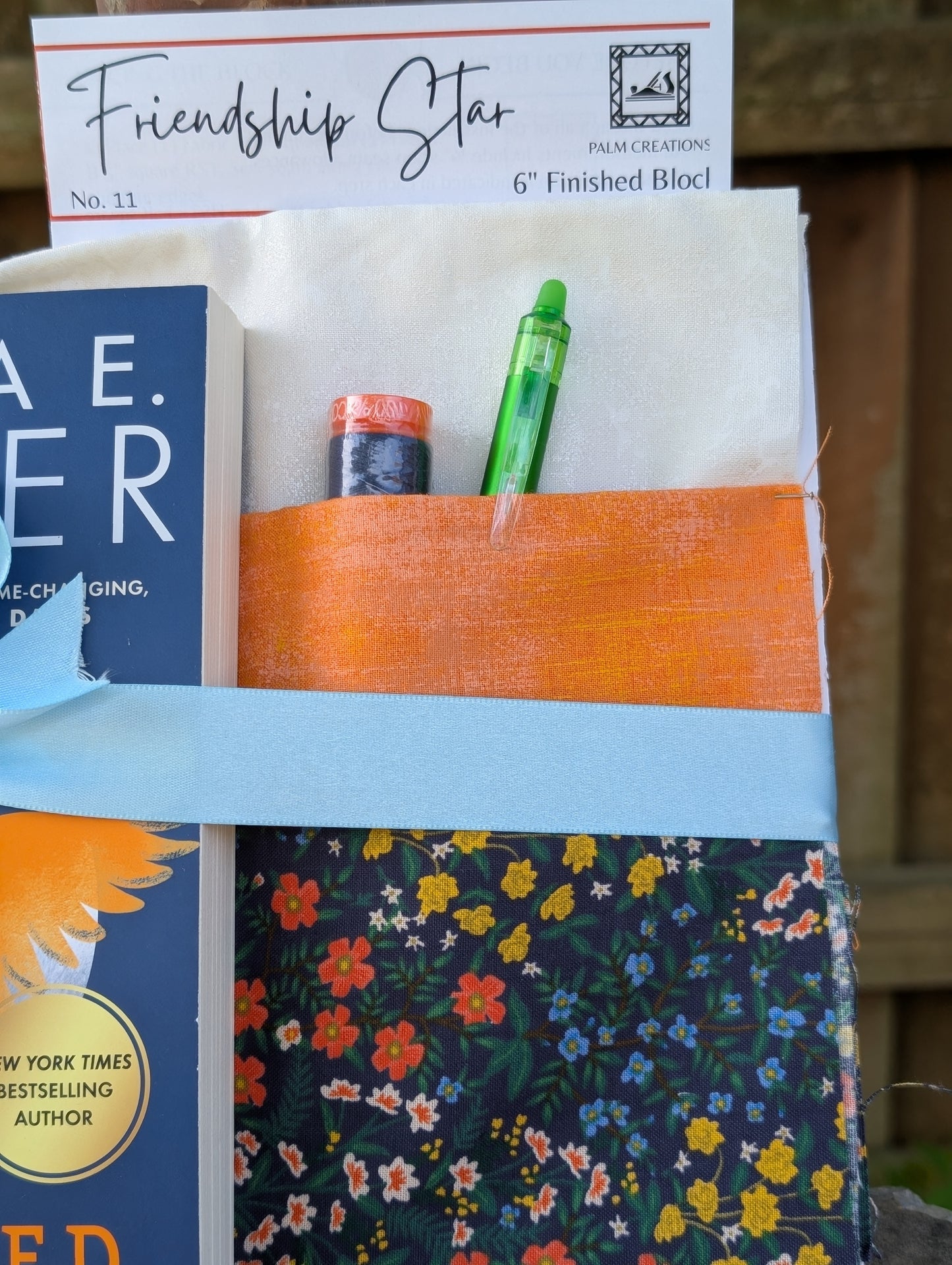 Book and Quilt Block Bundle- Wild Seed by Octavia Butler