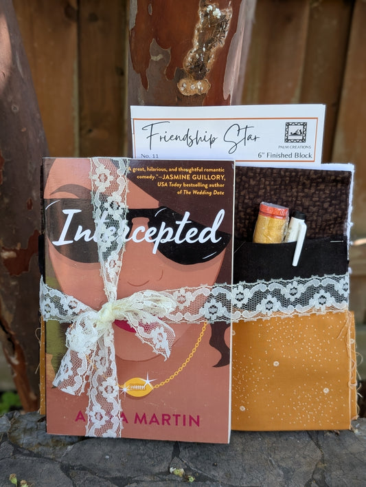 Book and Quilt Block Kit- Intercepted by Alexa Martin