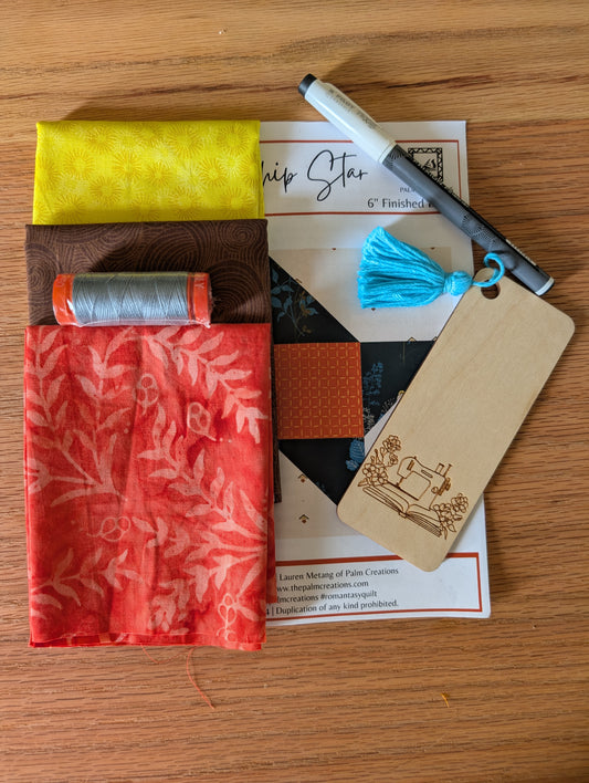 Books and Blocks Quilt Block Kit- A Court of Thorns and Roses