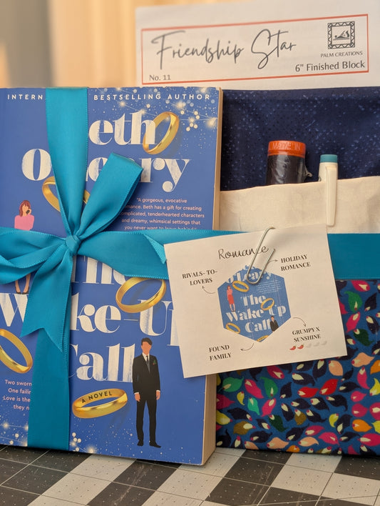 Book and Quilt Block Kit- The Wake Up Call by Beth O'Leary