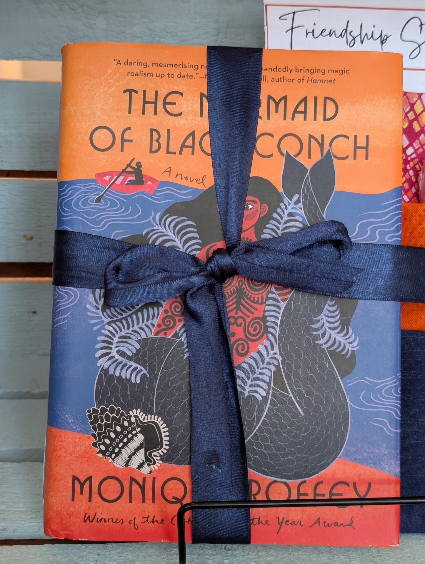 Book and Quilt Block Bundle- The Mermaid of Black Conch by Monique Roffey