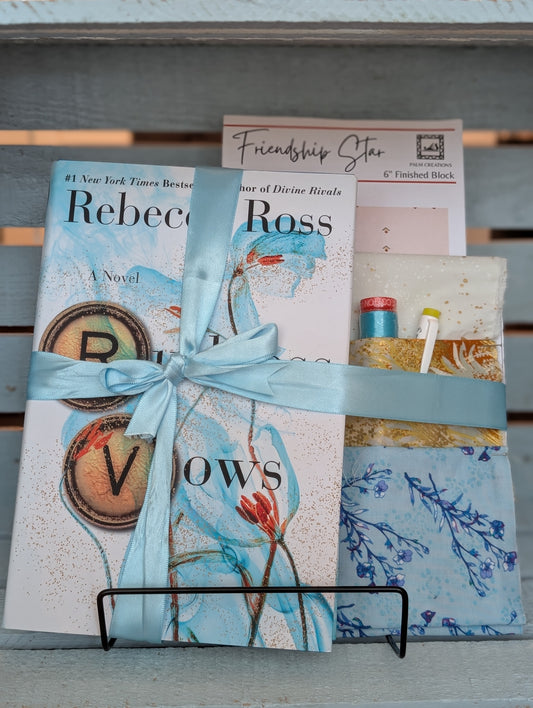 Book and Quilt Block Bundle- Ruthless Vows by Rebecca Ross