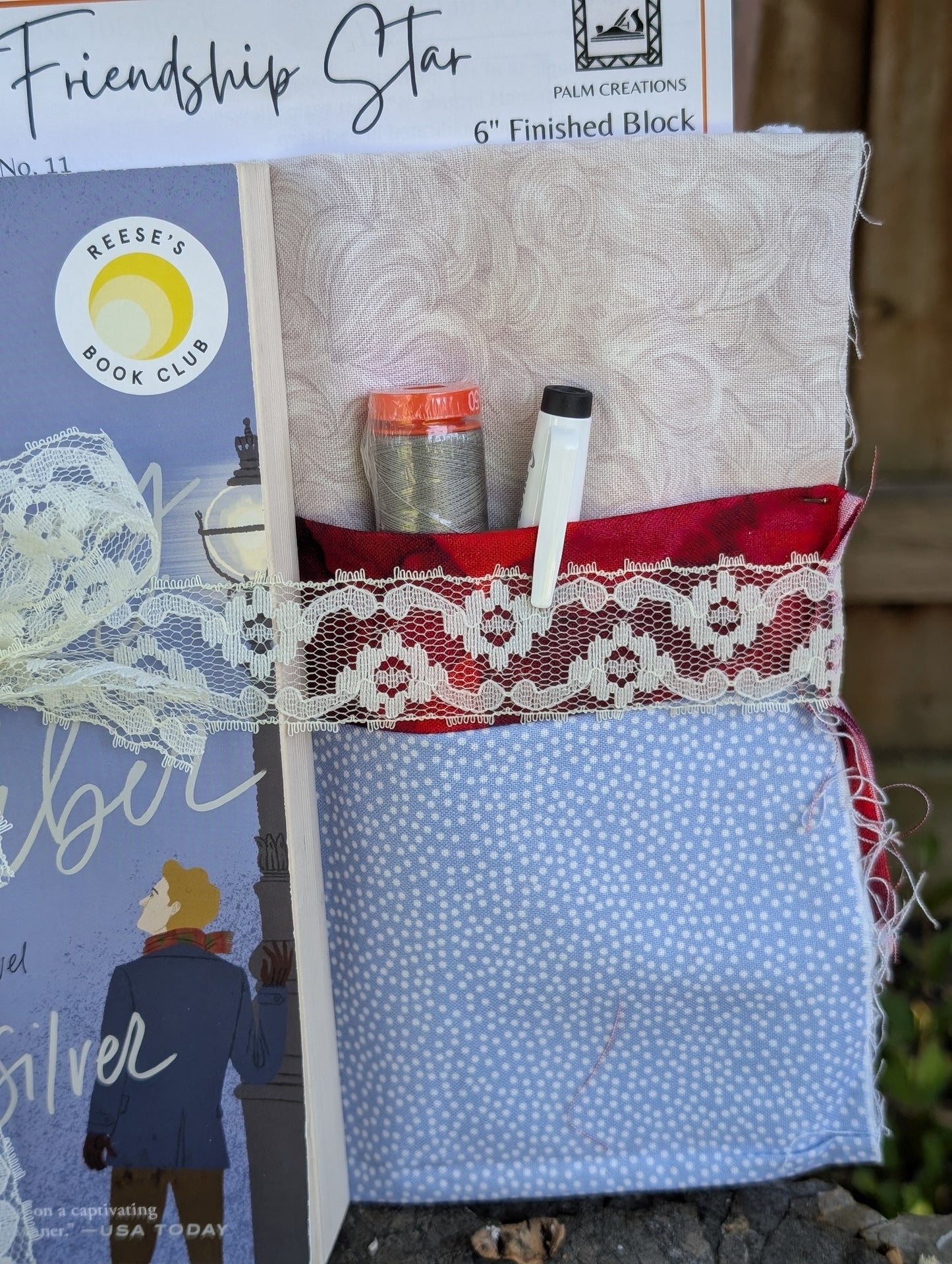 Book and Quilt Block Kit- One Day in December by Josie Silver