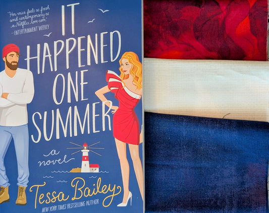 Quilter's Book Bundle- It Happened One Summer by Tessa Bailey