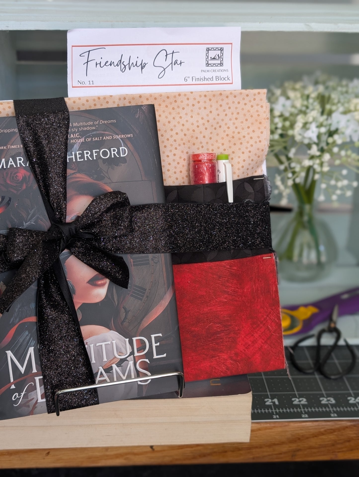 Book and Quilt Block Kit- A Multitude of Dreams by Mara Rutherford