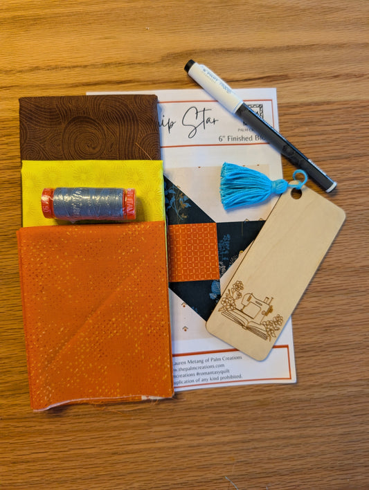 Books and Blocks Quilt Block Kit- A Court of Silver Flames
