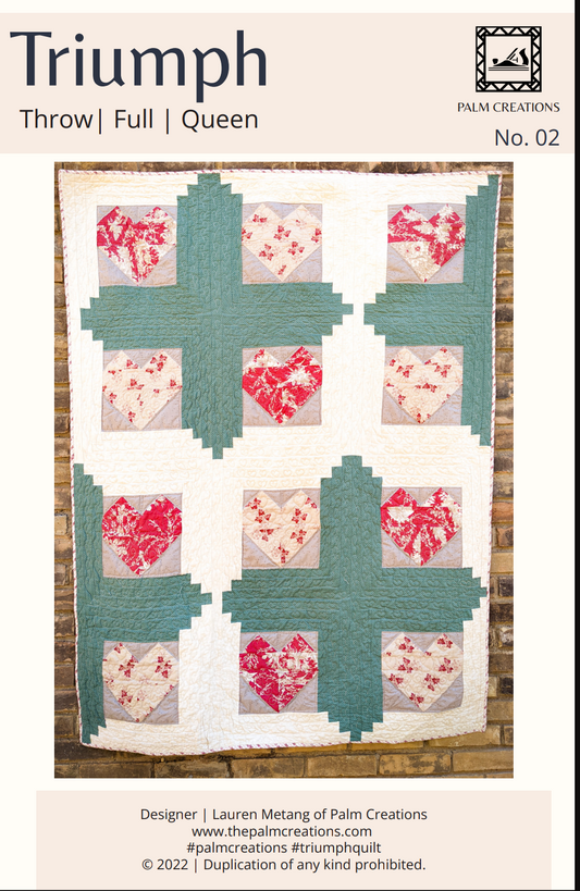 Triumph Quilt Pattern Paper