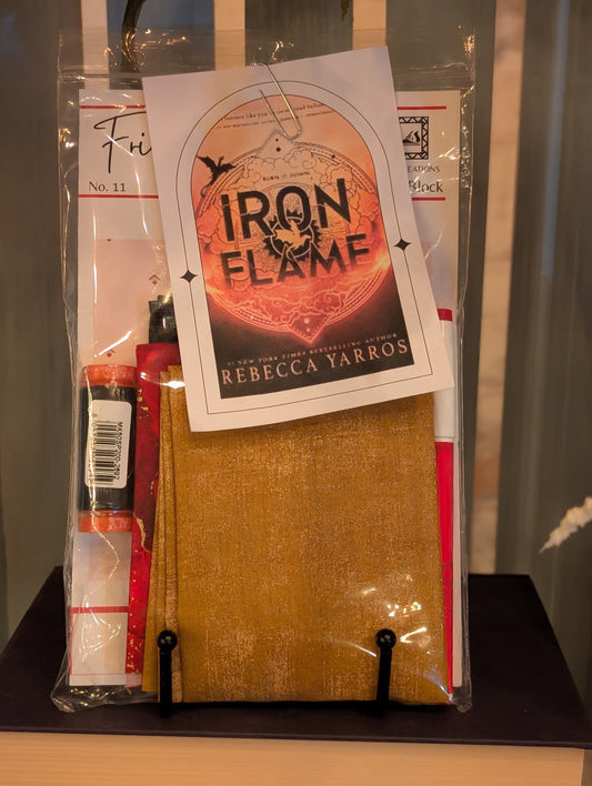 Books and Blocks Quilt Block Kit- Iron Flame