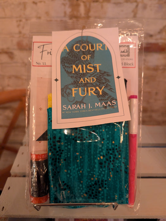Books and Blocks Quilt Block Kit- A Court of Mist and Fury